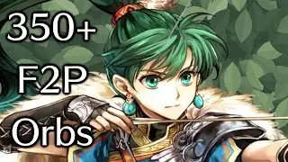 Fire Emblem Heroes - 350+ F2P ORBS Legendary Lyn Banner Summoning Session