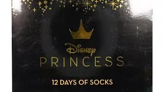 Обзор распаковки адвент-календаря Disney Princess &laquo;12 дней носков&raquo;