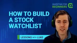 HOW TO BUILD A SOLID STOCK WATCHLIST FOR TOMORROW | Lessons with Luke