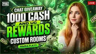 PUBG MOBILE LIVE CUSTOM ROOM UC & CASH REWARD ROOMS🧿🔥 |#pubgmobile #pubgmnextstarprogram  #pubgms28