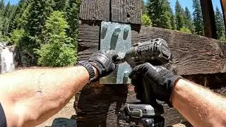 The ASMR-Survival Hybrid - Build Cabin Waterfall