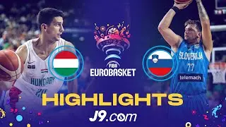 Hungary 🇭🇺 - Slovenia 🇸🇮 | Game Highlights - FIBA #EuroBasket 2022