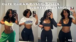 cute gym clothes that *actually*  make you feel good (HUGE SALE) | haul & try-on of my favs 🤍