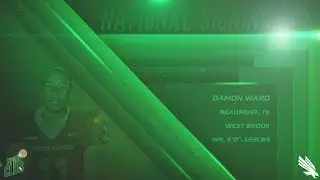 North Texas Football: WR - Damon Ward NSD 2018