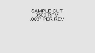 SAMPLE CUT
