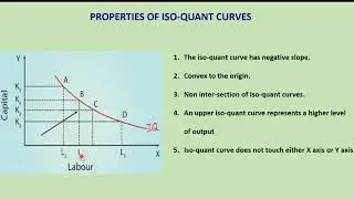Properties of Iso Quant Curves