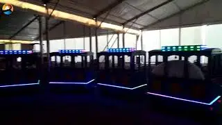 China professional manufacturer Indoor Shopping Mall Electric Trackless Train for sale