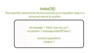 Exploring All String Methods in JS || Complete Video