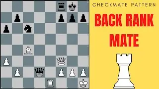 Refined Back Rank Mate (Checkmate Pattern You Must Know !)