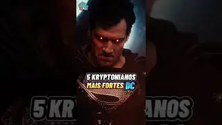 5 KRYPTONIANOS Mais FORTES da DC