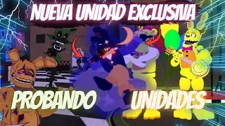 &iexcl;NUEVA UNIDAD! LUMINARY REPORTER SHADOW BONNIE + PROBANDO UNIDADES 🔥 I FNTD2 #fntd2  #roblox #fnaftd