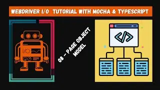 #08 | Page Object Model | WebdriverIO Mocha Framework