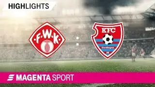 FC W&uuml;rzburger Kickers - KFC Uerdingen | Spieltag 16, 19/20 | MAGENTA SPORT
