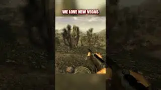 Blurry ahhh trees 😵 (Fallout New Vegas)
