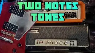 Two Notes Tones with a Gibson Explorer