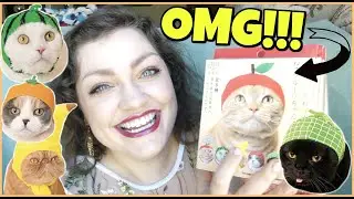 Japanese Cat Fruit Hats | MYSTERY UNBOXING!!!