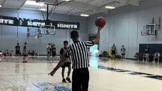SFBA 8th grade red  vs warriors gold 2nd half 10/19/2025
