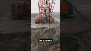 Largest earthmover in the Canada? The Bucyrus Erie 2579W dragline working at Poplar River mine