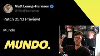 Riot Response To Mundo Situation - AloisNL Reaction To Patch 25.13 Preview