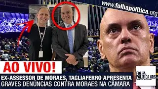 AO VIVO: EX-ASSESSOR DE MORAES, EDUARDO TAGLIAFERRO APRESENTA GRAVES DEN&Uacute;NCIAS CONTRA MORAES NA C&Acirc;..