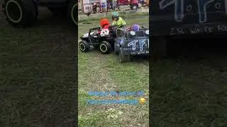 it&rsquo;s in his blood #demolitionderby #shorts #powerwheels #demolition derby life #automobile #dewalt
