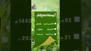 Daily Islamic Calendar Update 2023#hijri #gregorian #arabic