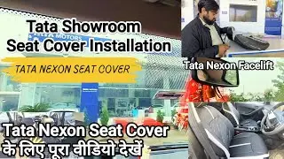 Установка чехлов на сиденья Tata Nexon ll Установка чехлов на автомобильные сиденья ll Оригинальн...