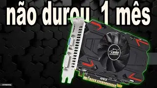 placa de video ATI Radeon HD6750, comprada no Aliexpress!