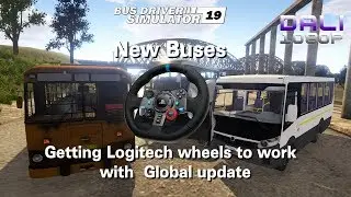 Bus Driver Simulator 19 - Quick guide on how to get all Logitech wheels to work