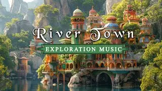 River Town | Relaxing Fantasy Exploration Music | D&D - RPG | Fantasy Music for Games