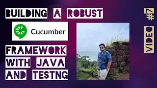 7. Data-Driven Testing using external Data | Cucumber BDD series  | QA Automation with Gaurav