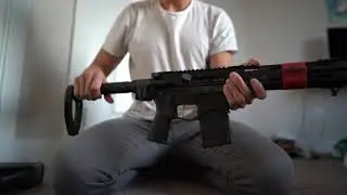Saint AR Edge Evac and CZ Shadow 2 Black & Blue
