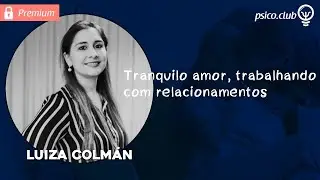 Tranquilo amor, trabalhando com relacionamentos