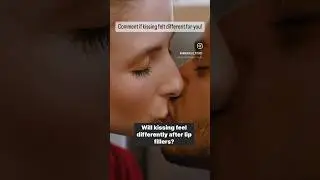Will kissing feel different after lip fillers? #lipfillers #fillers #fullerlips