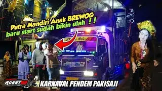 Ngeri !! Anak Brewok Putra mandiri Audio bikin ulah di start karnaval pendem pakisaji