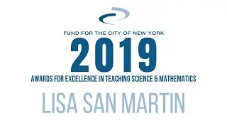 FCNY | Sloan STEM Awards 2019 | LISA SAN MARTIN