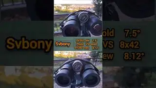 Which Binoculars Zoom Better? Upgraded SVBONY SV202 vs Old Model  #shorts