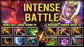 WORLD BEST RANGE DEMON TERRORBLADE FACING AGAINST INCREDIBLE MELD DAMAGE TEMPLAR ASSASSIN DOTA 2