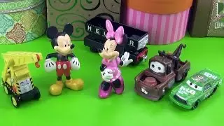 Disney Surprise with Mickey Mouse Minnie Mouse Mater Chick Hicks Plus Thomas and Friends Kevin