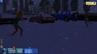 Sina Karaoke Snowball Fight Kali Sims 3