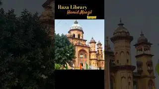 Raza Library Hamid Manzil Rampur,U.P #killa #library #shorts  #heritagesite #historicalarchitecture