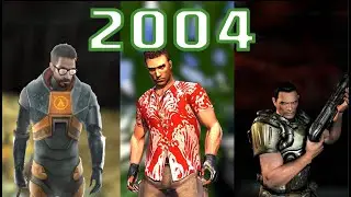 Half Life 2 Vs Doom 3 Vs Far Cry - Who dominated gaming in 2004?