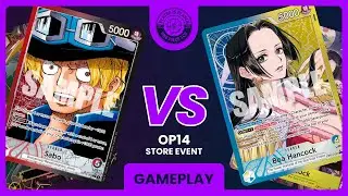 OP14-EB04 OPTCG Battle | UY Boa vs RB Sabo | Round 5 | Table 1 | PlayedisPlayed