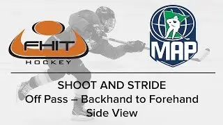 Shoot in Stride   Off Passer   Backhand to Forehand slow motion