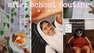 Mid-term exam paper 🥴🌷🤍 revealed! | afterschool routine #aesthetic #sslcstudents #afterschoolroutine