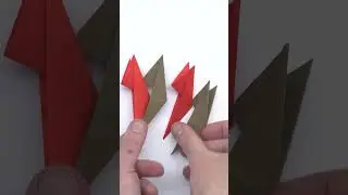 Origami-Ninja-Stern (Papier-Shuriken)