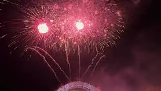 在越南看煙火表演