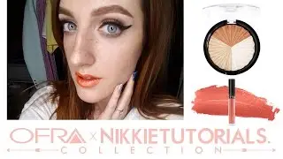 РИСУЕМ ВЕСНУШКИ | GLAM MAKEUP USING OFRA x NIKKIETUTORIALS collection