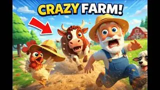 Old McDonald'sHad a Farm E-I-YO-O! 🐷🦆 3D Kids Dance Song
