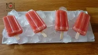 Cómo hacer Polos de Sandía, Receta Fácil | LHCY